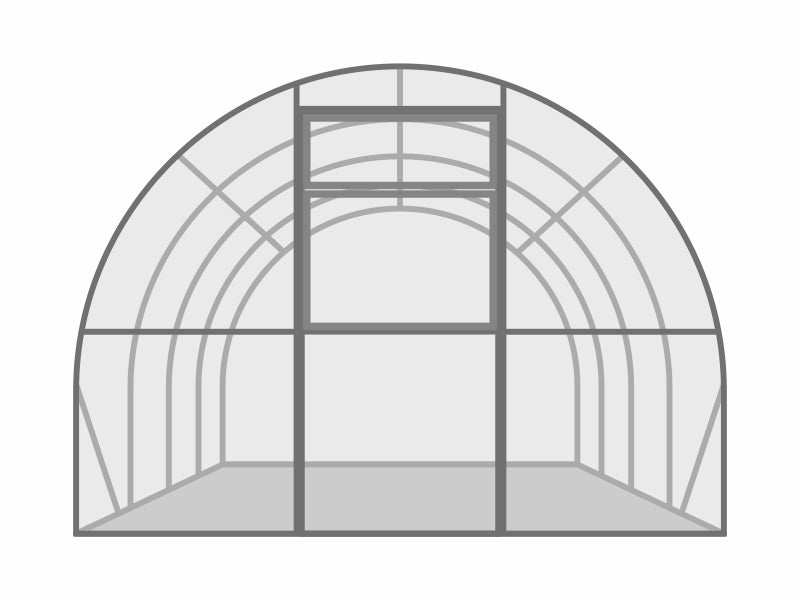 Lumora Gewächshaus - 6 mm Polycarbonat