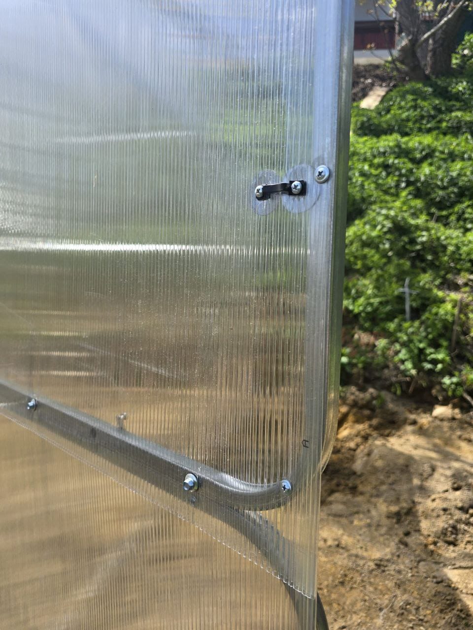 Gewächshaus COMFO mit 6mm Polycarbonat, in verschiedenen Größen erhältlich