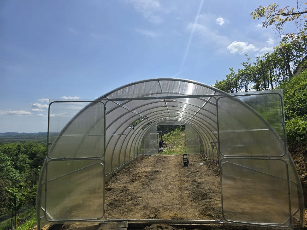 Gewächshaus COMFO mit 6mm Polycarbonat, in verschiedenen Größen erhältlich