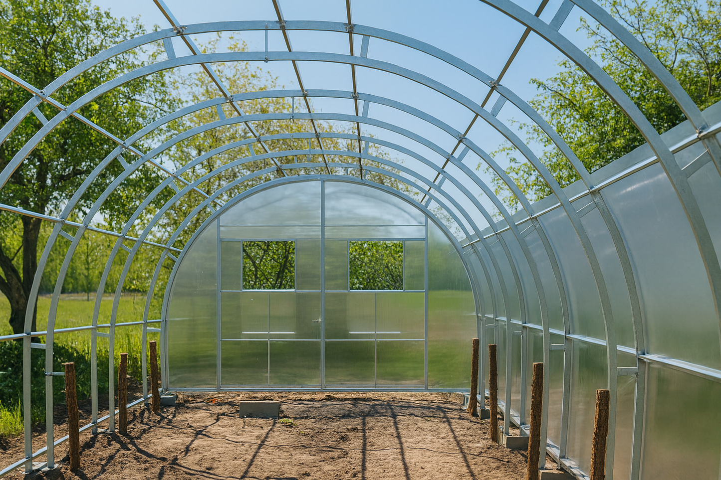 Agron Max Gewächshaus – 6 mm Polycarbonat