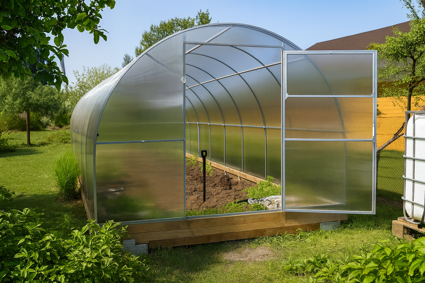 Lumora Gewächshaus - 6 mm Polycarbonat