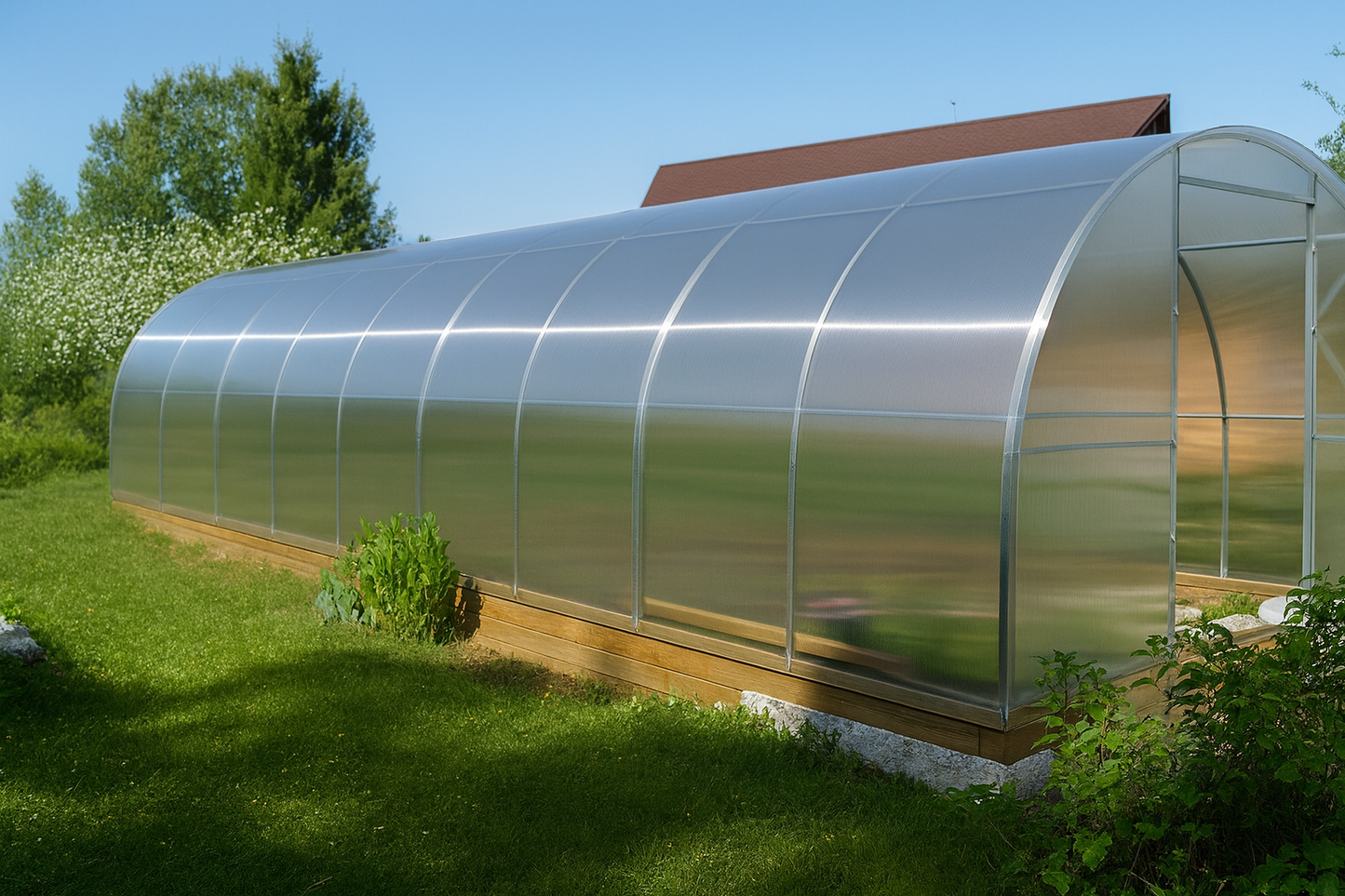 Lumora Gewächshaus - 6 mm Polycarbonat