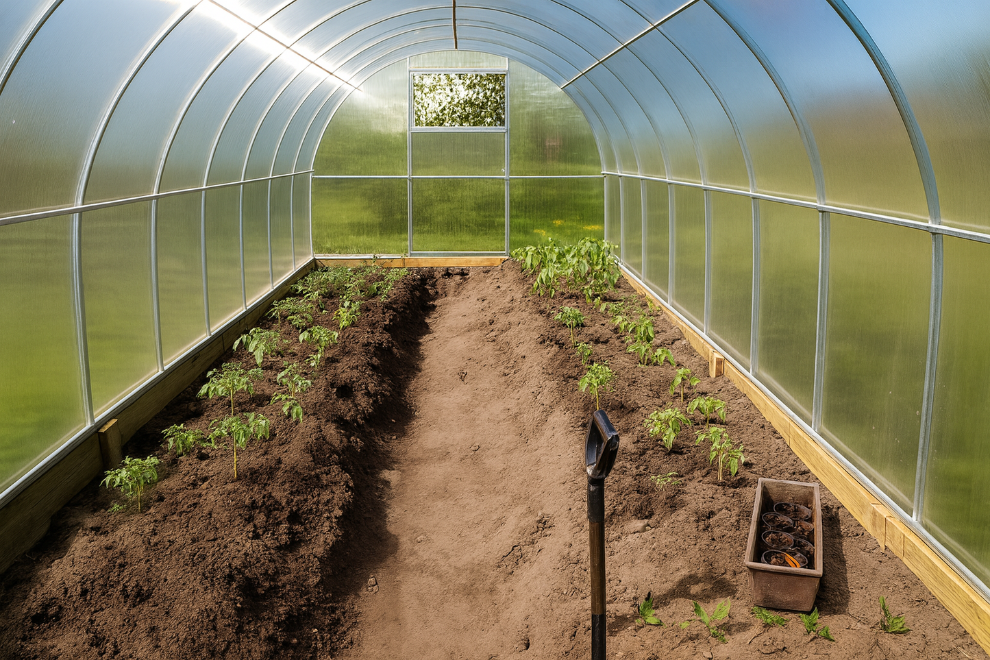 Lumora Gewächshaus - 6 mm Polycarbonat