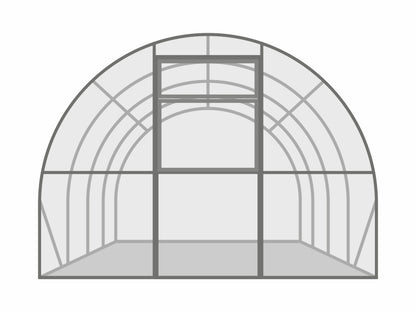 Lumora Gewächshaus - 6 mm Polycarbonat