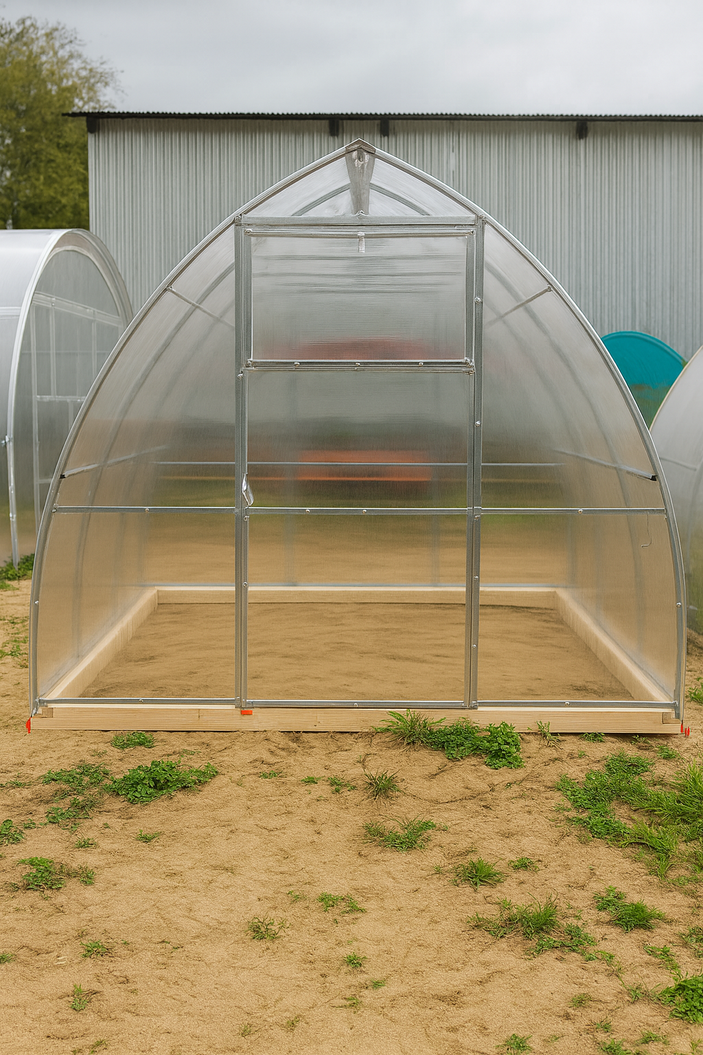 Castel Gewächshaus – 6 mm Polycarbonat