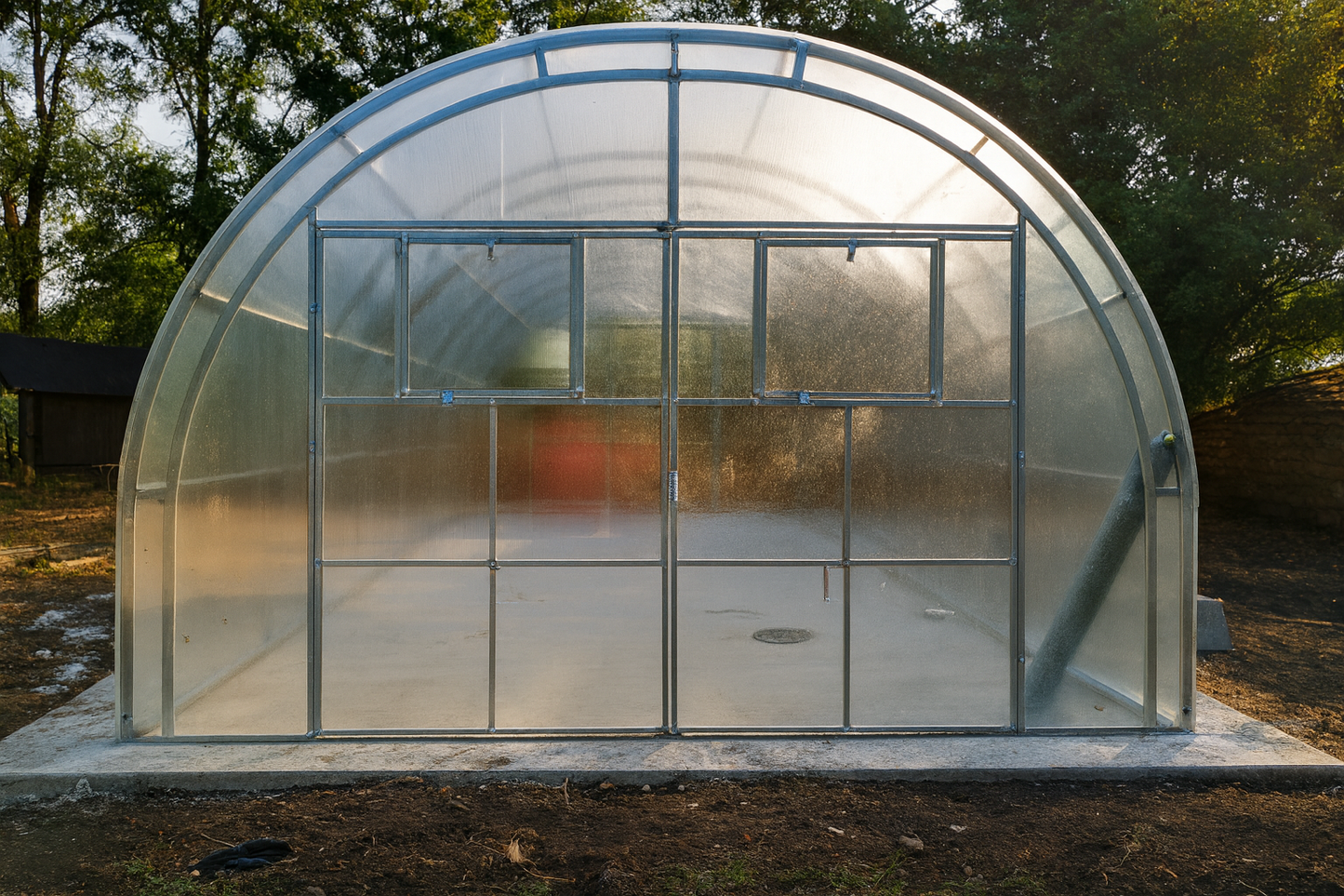 Agron Max Gewächshaus  – 6 mm Polycarbonat