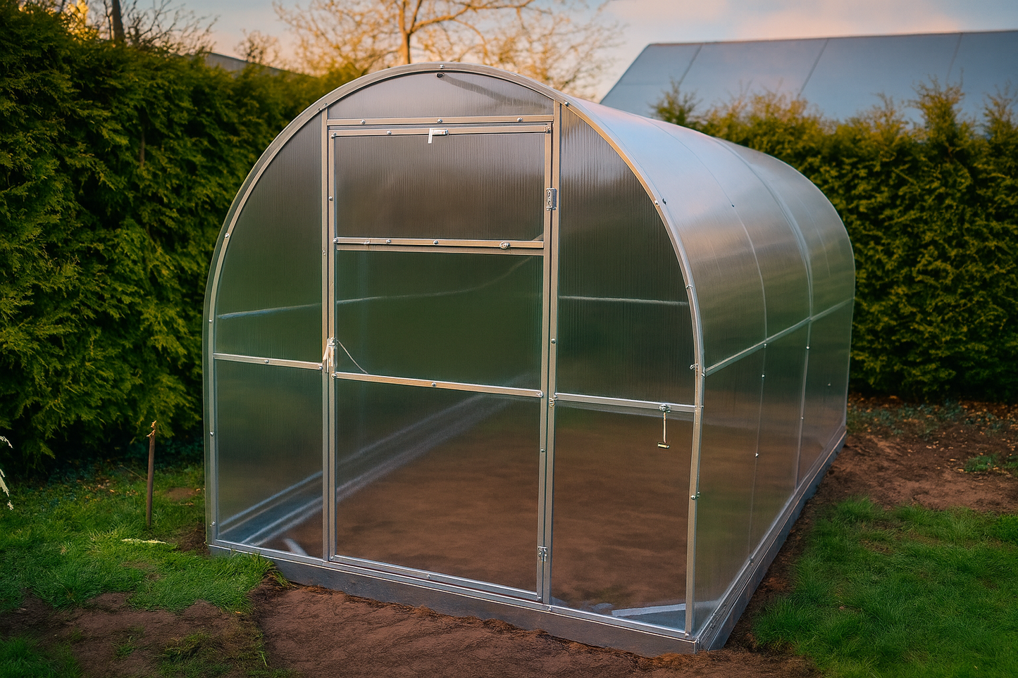 Lumora Mini Gewächshaus  – 6 mm Polycarbonat