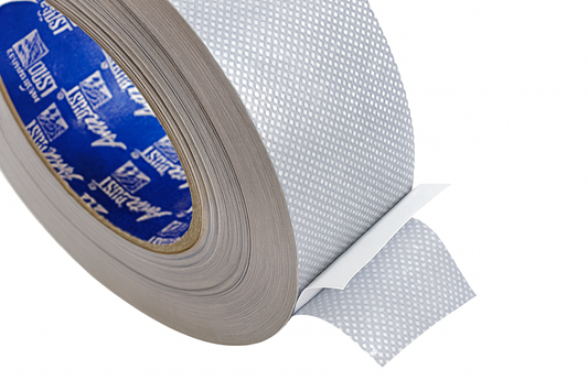 1x Anti-Dust-Tape (Schutzband), 38 mm x 33 m – schützt offene Plattenkanten vor Staub & Feuchtigkeit, verhindert Kondenswasser.