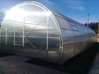 Akus Pro Gewächshaus - 6 mm Polycarbonat