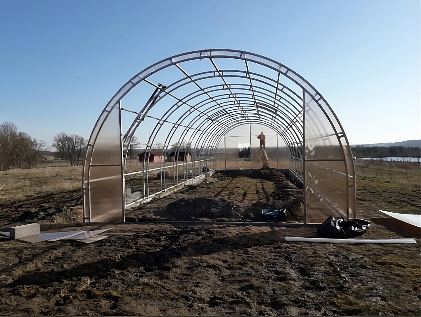 Akus Pro Gewächshaus - 6 mm Polycarbonat