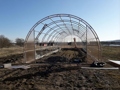 Akus Pro Gewächshaus - 6 mm Polycarbonat