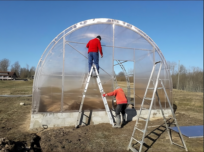 Akus Pro Gewächshaus - 6 mm Polycarbonat