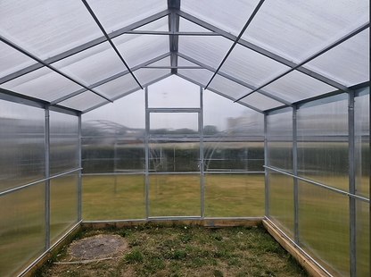 Vertex Gewächshaus Satteldach - 6 mm Polycarbonat