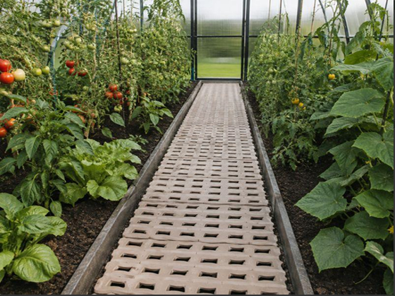 Gartenplatten 8er-Set – je Platte 60 cm Länge × 20 cm Breite