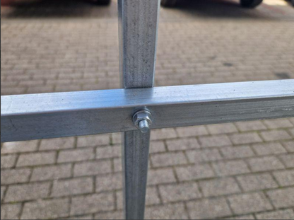 Vertex Gewächshaus Satteldach - 6 mm Polycarbonat